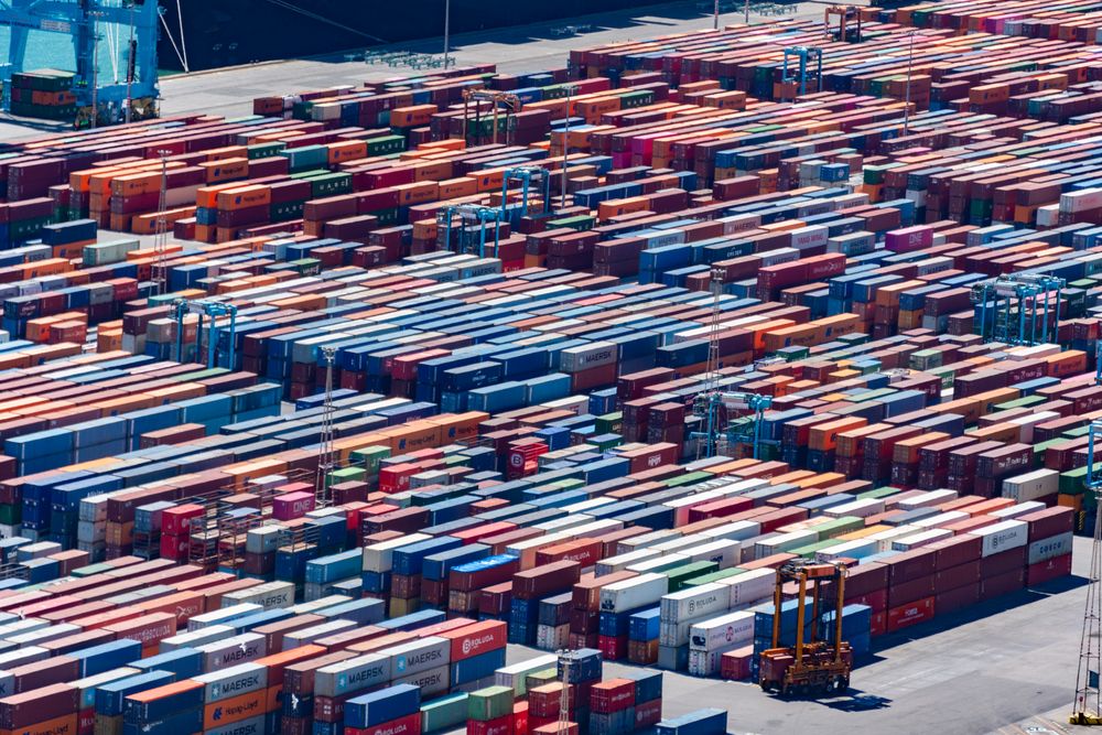 Industrial infrastructure for international trade
